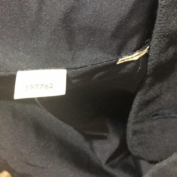 Ann Taylor loft blue bottom jacket 0 button - Picture 5 of 6